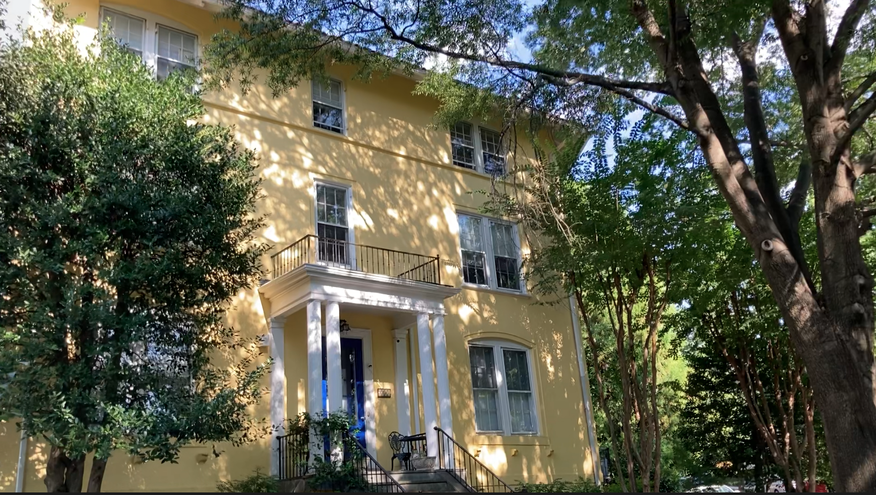 Yellow house on 19th and Kenyon corner.